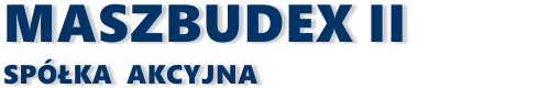 Maszbudex II S.A.