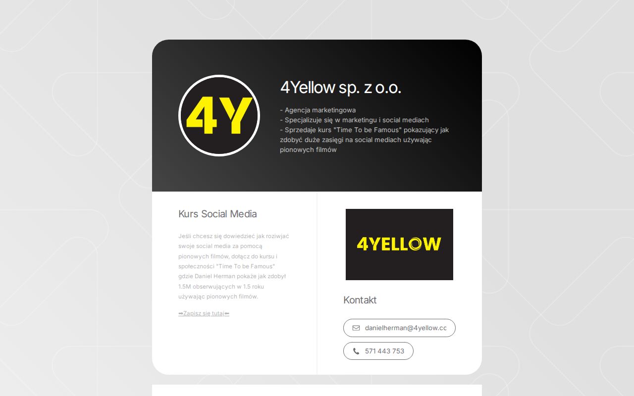 4yellow sp. z o.o.