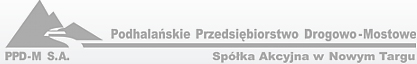 Podhalańskie Przedsiębiorstwo Drogowo-Mostowe S.A.