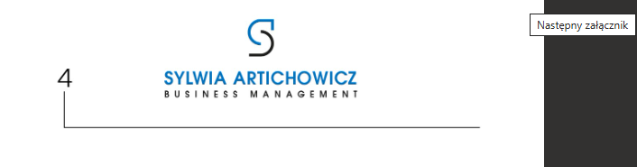 Business Management Sylwia Artichowicz