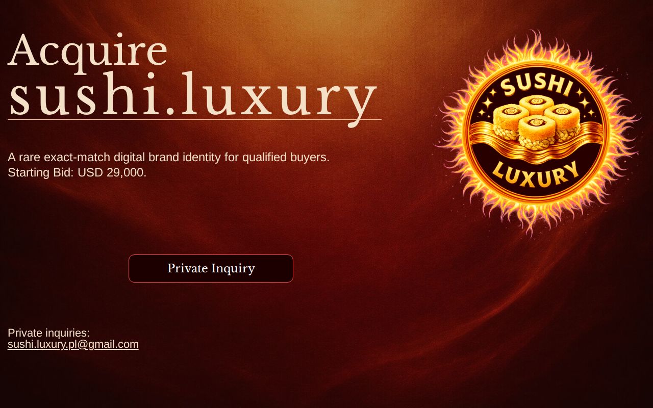Sushi.Luxury sp. z o.o. in liquidation